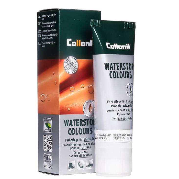 Collonil waterstop skokräm vinröd 75ml - Skötselprodukter - 135415 - 1