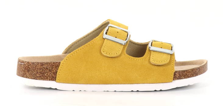 Duffy slip-in sandaler för damer 86-39336 gul - Slip-ins för damer - 135725 - 1