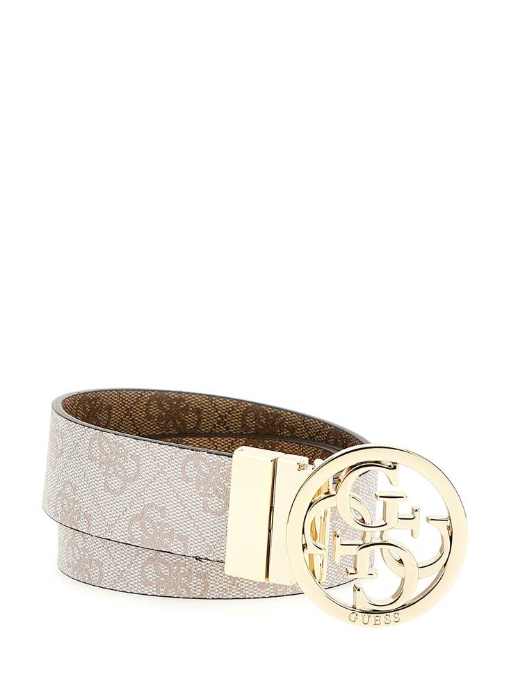 Guess Bälte Aieta vit/brun BW7821 - Bälten för damer - 133815 - 1