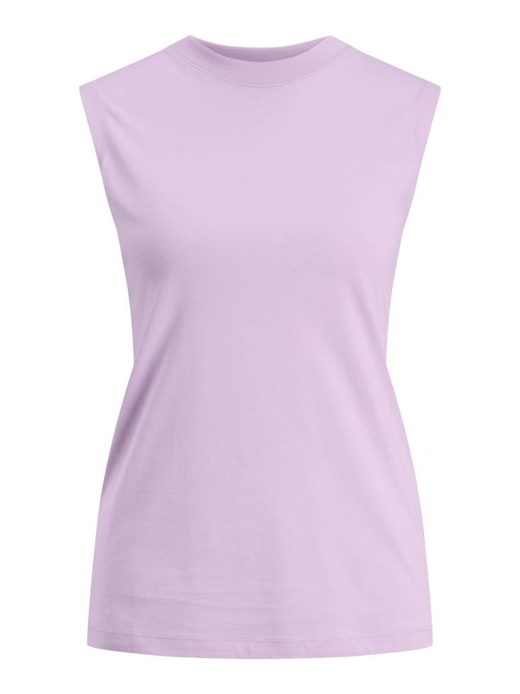 JJXX dam stretchig topp Alvira slim lilac - Toppar för damer - 130725 - 1