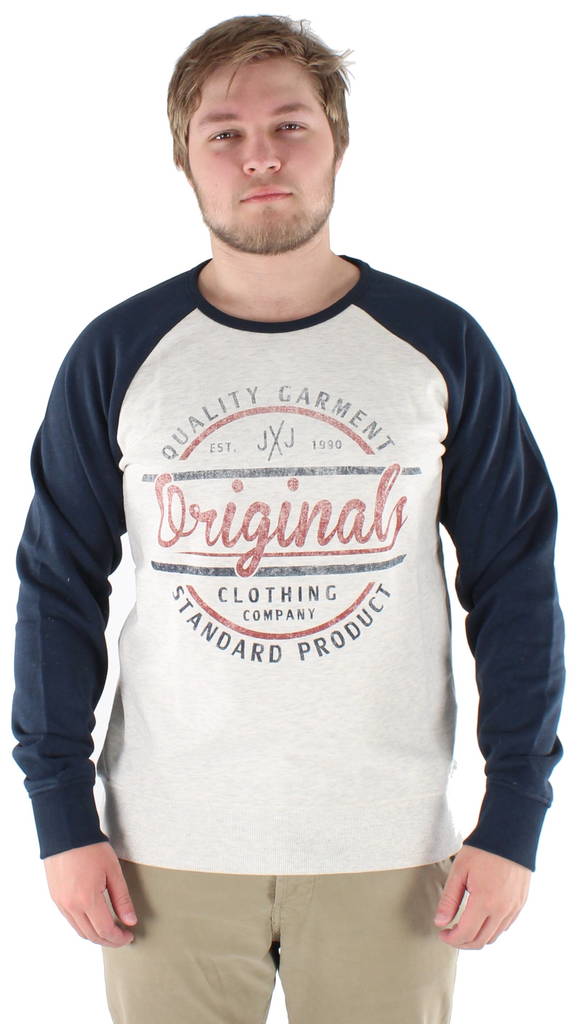 Jack&Jones Collegetröja Vinnie Raglan - Tröjor för herrar - 121535 - 1