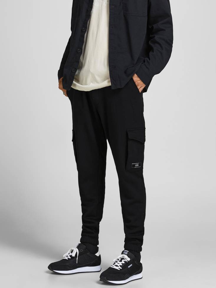 Jack & Jones herr collegebyxor Gordon svart - Byxor för herrar - 129075 - 1