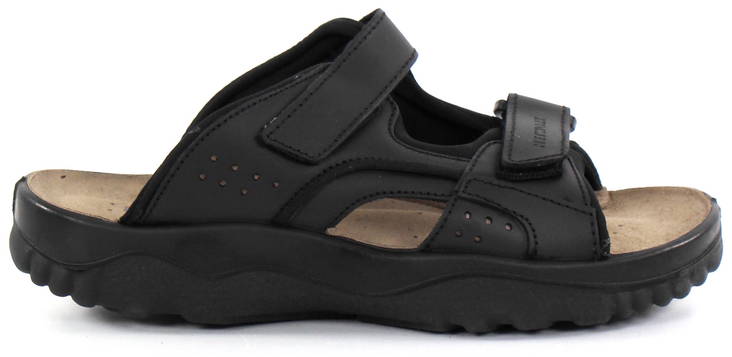 Network herr Slip-ins i läder 31-73218 svart - Sandaler för herrar - 130385 - 1