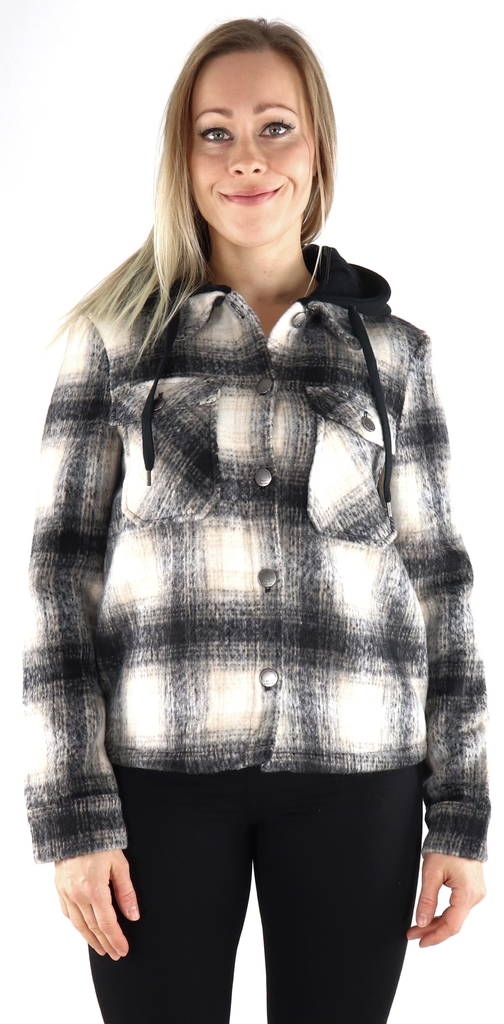 Only Jacka Lou sweat svart/pumice stone - Lätta jackor för damer - 132005 - 1