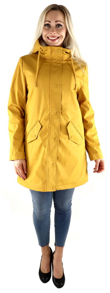 Only dam regnjacka med foder Sally tawny olive - Lätta jackor för damer - 129295 - 1