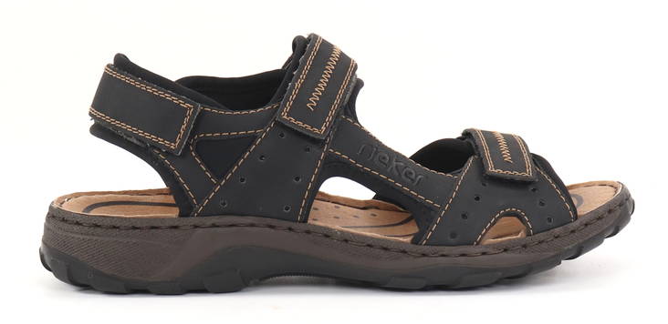 Rieker Sandaler 26061-00, svart - Sandaler för herrar - 131035 - 1