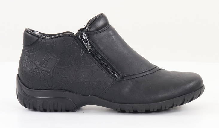 Rieker ankelboots för dam bred läst, L46A3-00 svart - Rieker ankelboots - 131745 - 1