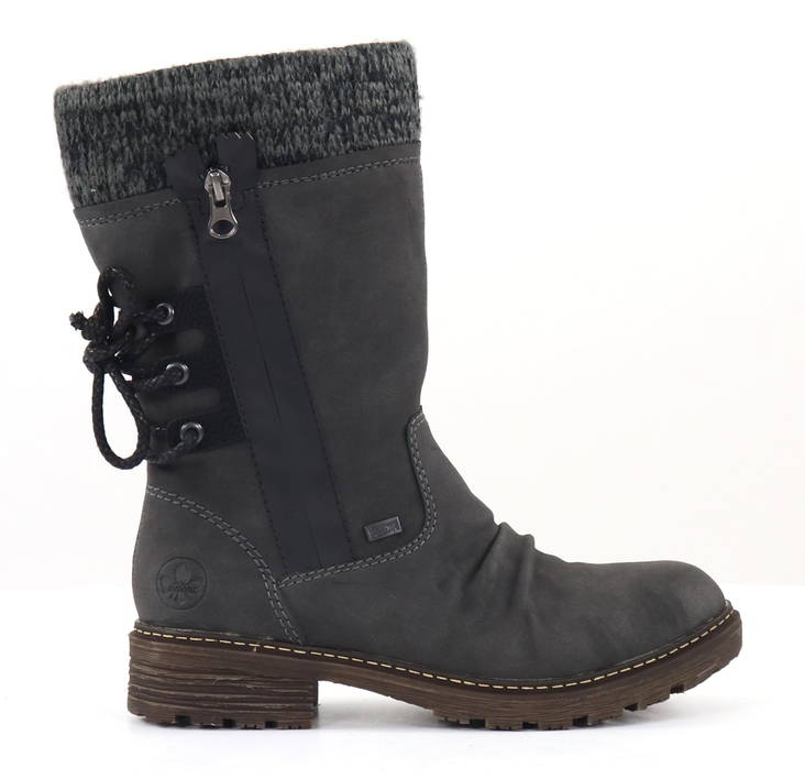 Rieker dam stövletter Z4756-45 grå - Rieker ankelboots - 132175 - 1