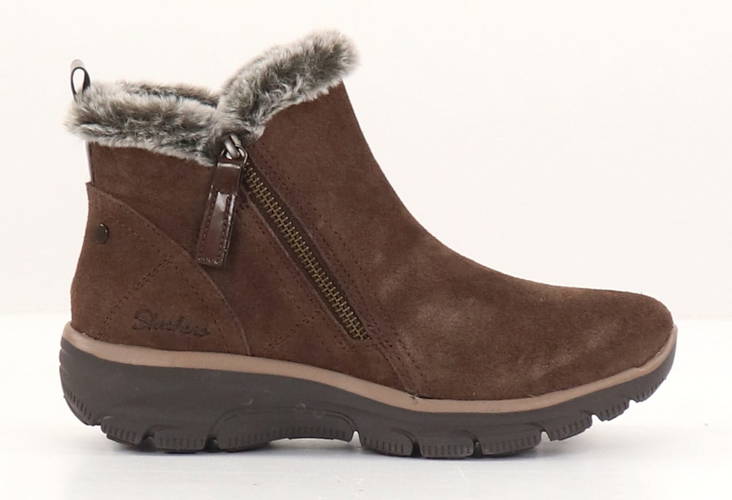 Skechers dam Stövletter 167108/CHOC EASY GOING - HIGH ZIP, brun - Stövletter och kängor för damer - 131415 - 1
