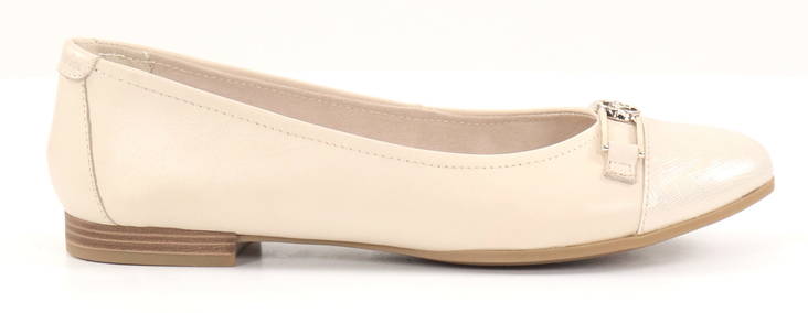 Tamaris Ballerinas 22102-20 ivory - Ballerinaskor - 133455 - 1