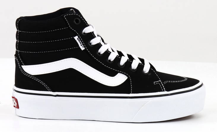 Vans sneakers, skaft och tjock sula Filmore Hi platform svart/vit - Sneakers för damer - 129675 - 1