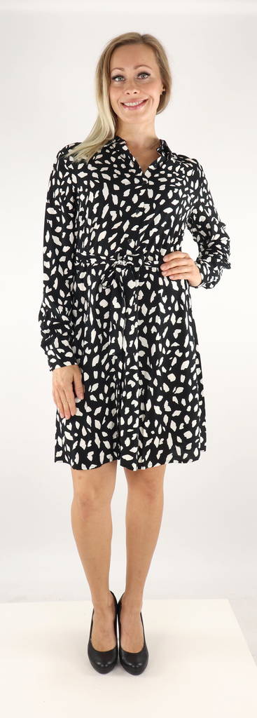 Vila Skjortklänning Paya black/chicka - Klänningar och tunikor - 131515 - 1