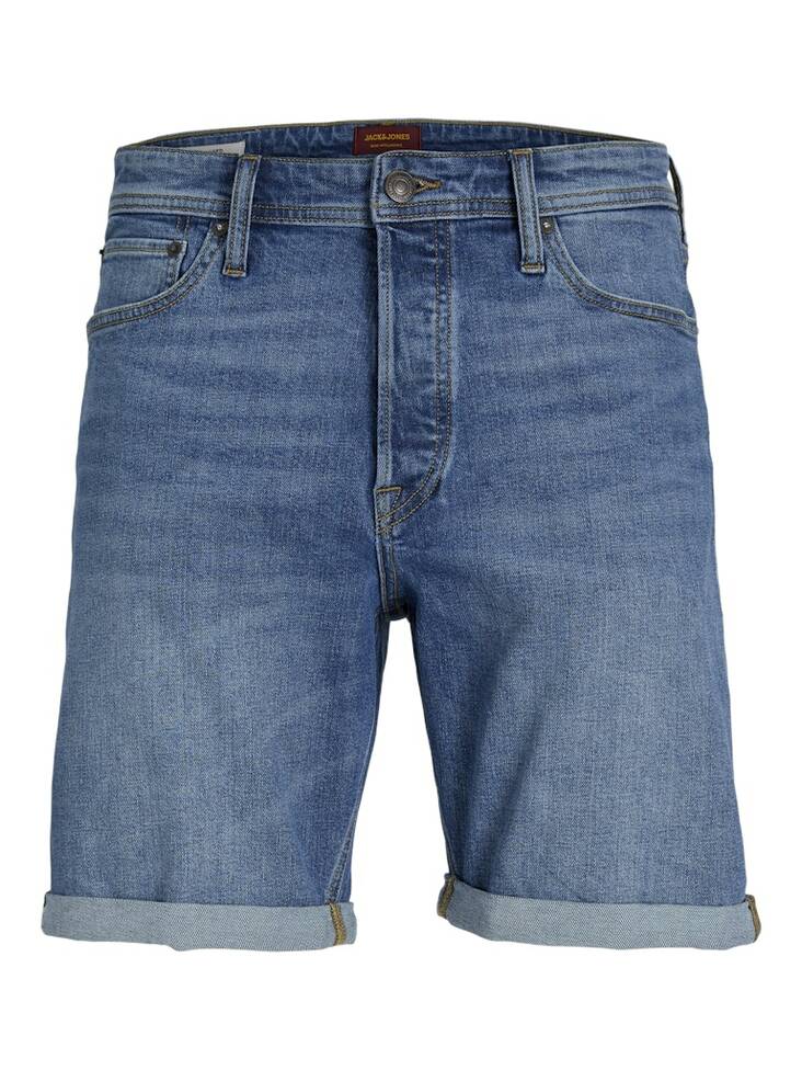 Jack&Jones jeansshorts för herr Chris Original blå denim - Shorts och capribyxor för herrar - 136315 - 1