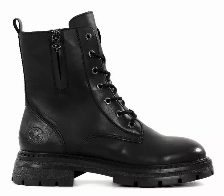 Rieker ankelboots i läder för damer Z9804-00 svart - Rieker ankelboots - 136985 - 1