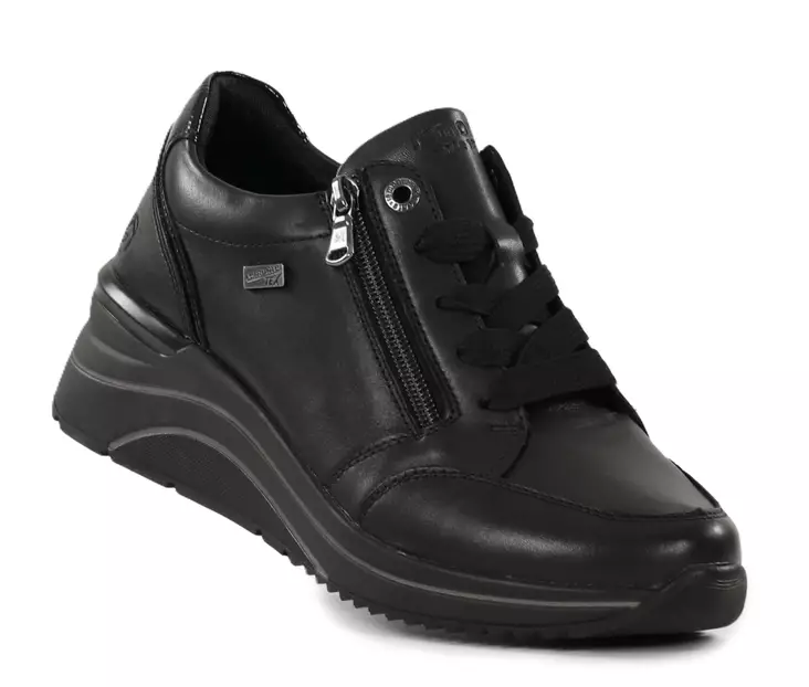 Rieker Remonte kilklackade sneakers D0T03-00 svarta - Rieker promenadskor - 138865 - 1