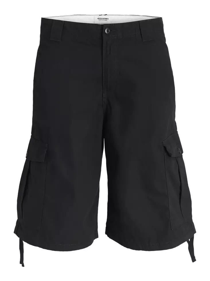 Jack&Jones Shorts Towen cargo svart - Shorts och capribyxor för herrar - 141085 - 1