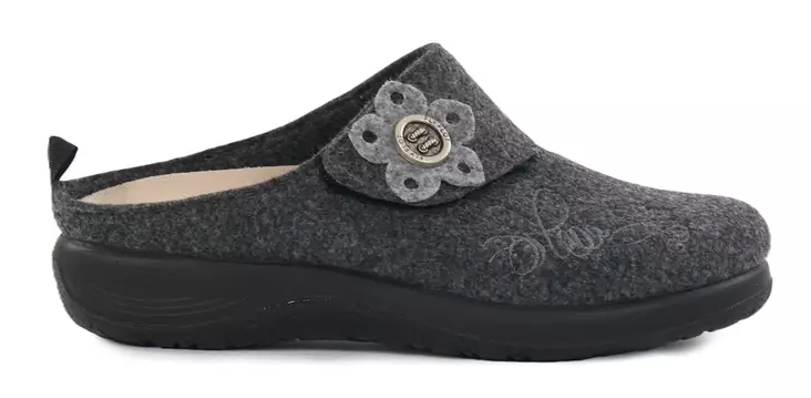 Fly Flot tofflor 560-866 antracit - Tofflor för damer - 142205 - 1