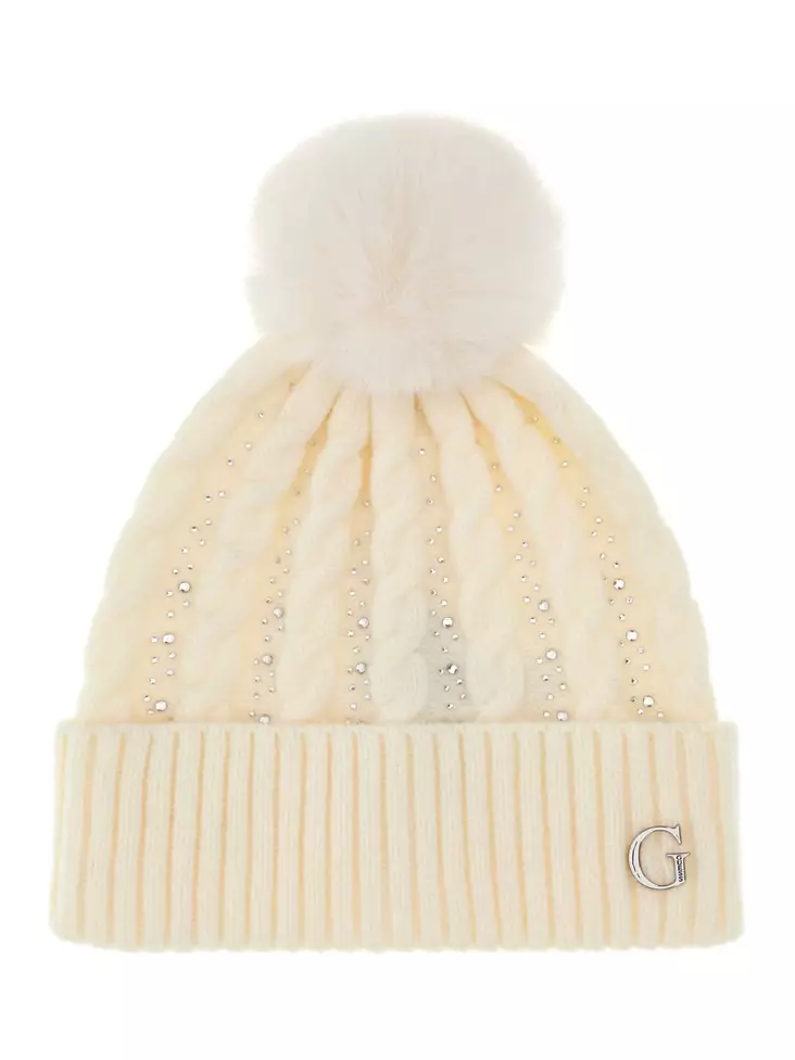 Guess Mössa AW5385POL01 WHT off-white - Accessoarer för damer - 139655 - 1