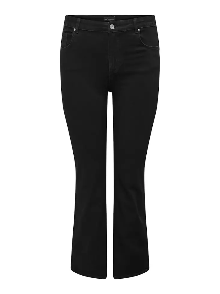 Only Carmakoma Jeans hw svart - Jeans för damer - 138995 - 1