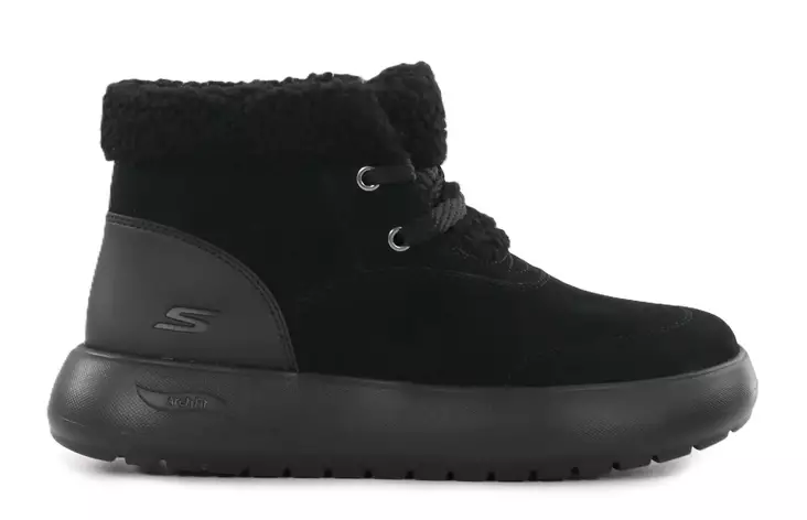 Skechers damstövletter 144722/BBK GO WALK HORIZON BOOT - LANA svart - Stövletter och kängor för damer - 139595 - 1