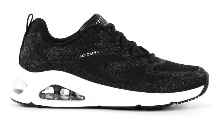Skechers dam sneakers 177411/BLK TRES-AIR UNO - GLIT AIRY svart - Skechers sneakers - 136635 - 1