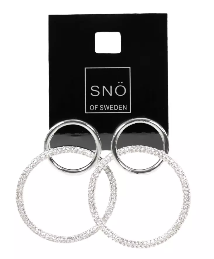 Snö of Sweden Örhängen Ess big s/clear - Örhängen - 136715 - 1