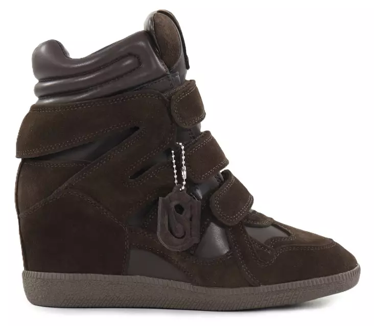 Steve Madden Mavis ankelboots i brun mocka - Stövletter och kängor för damer - 141915 - 1