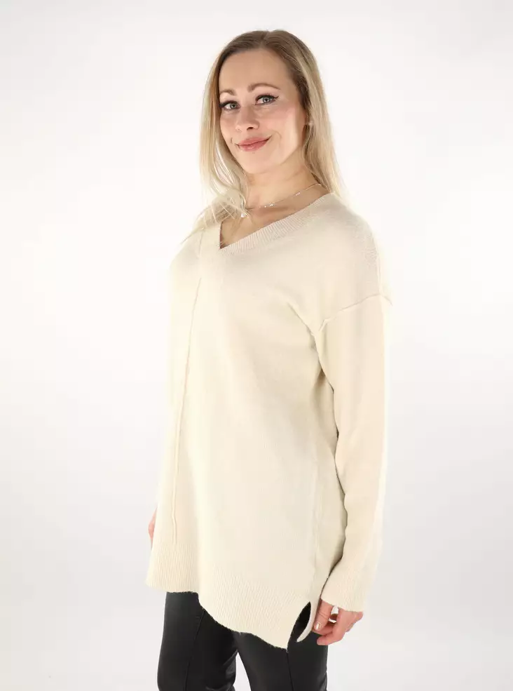 Vero Moda damtröja V-ringad Long birch - Stickat för damer - 137425 - 1