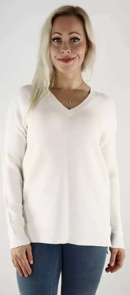 Vila Stickad tröjaLalaine v-neck - Stickat för damer - 128925 - 2