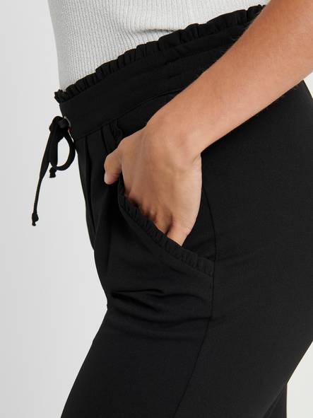 JDY dam stretchbyxor Catia New Ankle svart - Byxor för damer - 130286 - 2