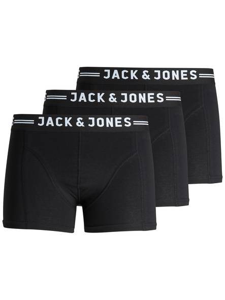 Jack & Jones Sense Trunks 3-pack blackwais - Trunks och strumpor för herrar - 130016 - 1