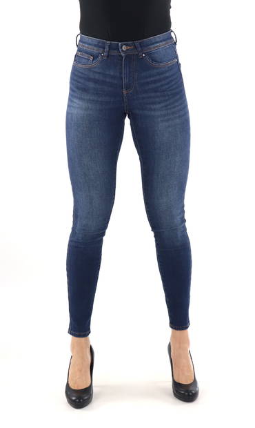 Only Jeans Wauw Mid BJ581 Mörkblå - Jeans för damer - 133976 - 1