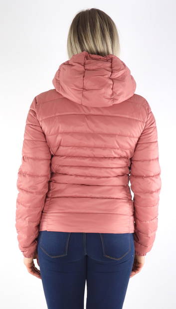 Only dam lättviktsjacka Tahoe hood rose - Lättviktsjackor för damer - 130396 - 2