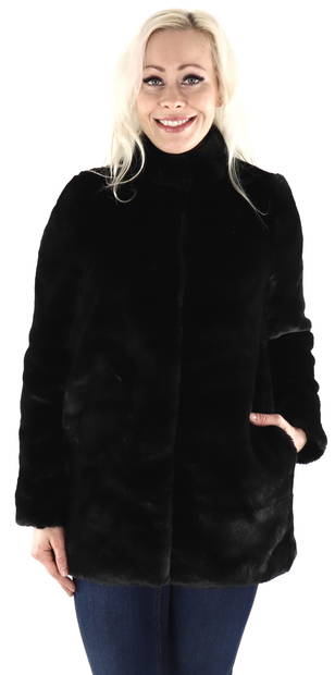 Vero Moda Jacka Thea faux fur svart - Jackor för damer - 127636 - 1
