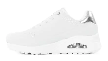 Skechers dam sneakers 155196/WSL UNO - SHIMMER AWAY vit - Skechers sneakers - 136636 - 2