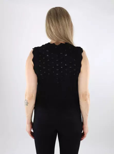 Only damtopp O-Neck svart - Toppar för damer - 138036 - 2