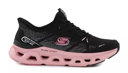Skechers damsneakers 150513/BKMV GLIDE STEP ALTUS - FAST LANE svart/rosa - Skechers sneakers - 139156 - 2