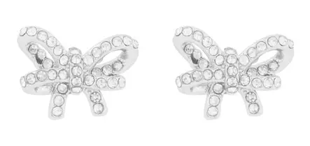 Snö of Sweden Örhängen Band silver/klar - Örhängen - 140026 - 1