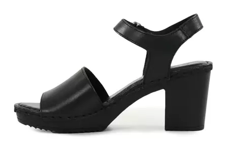 Ten Points damsandaler i äkta läder 60691 Amelia svart - Sandaler för damer - 140586 - 2