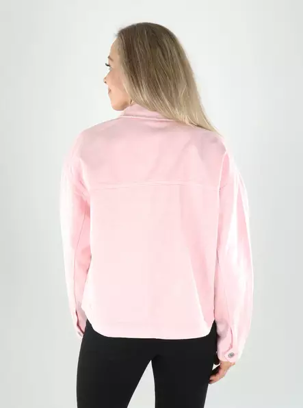 Vero Moda jeansjacka shacket parfait rosa - Jeansjackor för damer - 141256 - 2