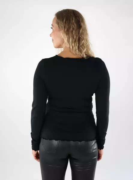 JJXX damskjorta Babylock svart - Långärmade tröjor för  damer - 139076 - 2