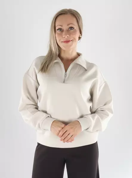 Only Play Blus ONPLOUNGE pumice stone - Sport huvtröjor och sweatshirts för damer - 141486 - 1