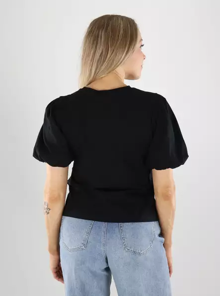 Pieces t-shirt svart - T-shirts för damer - 141196 - 2