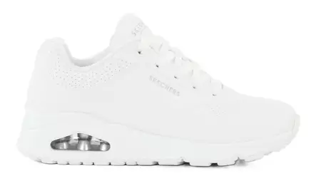 Skechers damsneakers 73690/W UNO - STAND ON AIR vit - Skechers sneakers - 138716 - 2