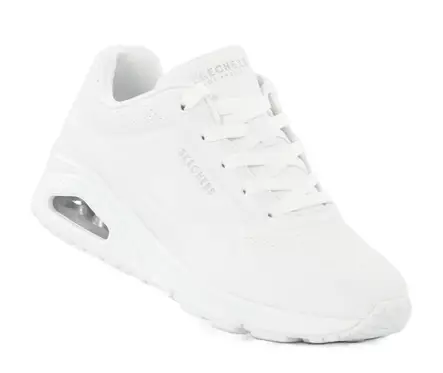Skechers damsneakers 73690/W UNO - STAND ON AIR vit - Skechers sneakers - 138716 - 1