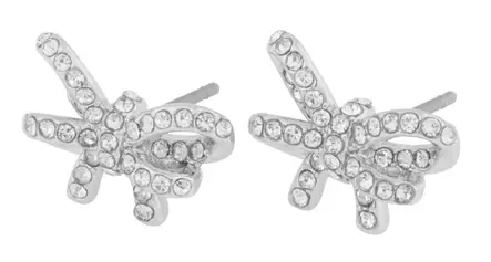 Snö of Sweden Örhängen Band silver/klar - Örhängen - 140026 - 2