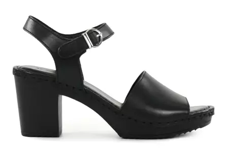 Ten Points damsandaler i äkta läder 60691 Amelia svart - Sandaler för damer - 140586 - 1