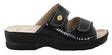 Slip-ins Goldenfit 714 svart med glans - Arbetsskor för damer - 126756 - 1