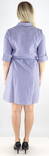 JDY dam Skjortklänning Hall 3/4, blå/vit - Klänningar och tunikor - 130156 - 2