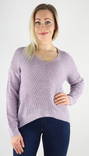 JDY dam stickad tröja new Megan palstel lila - Stickat för damer - 130046 - 1